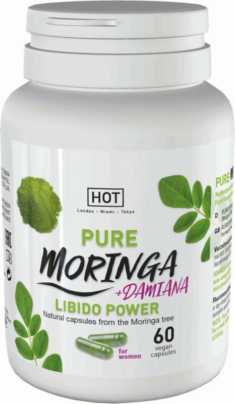 Капсули для підвищення лібідо HOT Premium Moringa жіночі, 60 шт