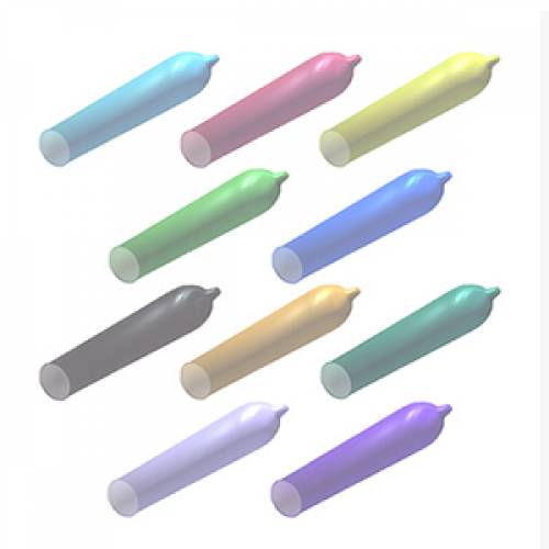 Презерватив One Color Sensation, латексний, кольоровий, 1 шт. - Зображення 1