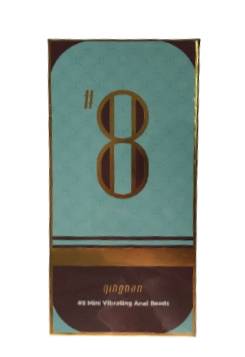 Анальна ялинка з вібрацією Qingnan #8, силіконова, рожева, 9.5 х 2.6 см