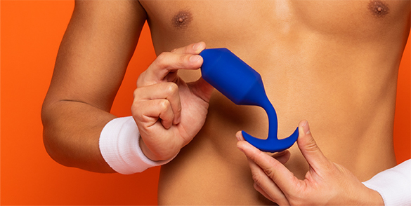 Анальна пробка з вібрацією Snug Plug 2 B-Vibe, силіконова, чорна, 13.8 х 3.7 см - Зображення 7