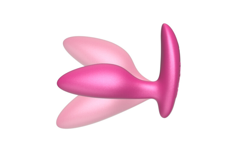 Анальна пробка з вібрацією We-Vibe Ditto+ Cosmic Pink з пультом і керуванням з телефону, рожевий - Зображення 7