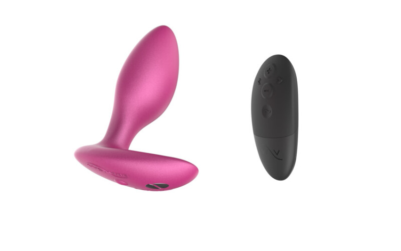 Анальна пробка з вібрацією We-Vibe Ditto+ Cosmic Pink з пультом і керуванням з телефону, рожевий - Зображення 1