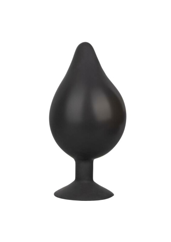 Анальна пробка з накачуванням XL CalExotics чорна, 16 х 4.5 см - Зображення 5