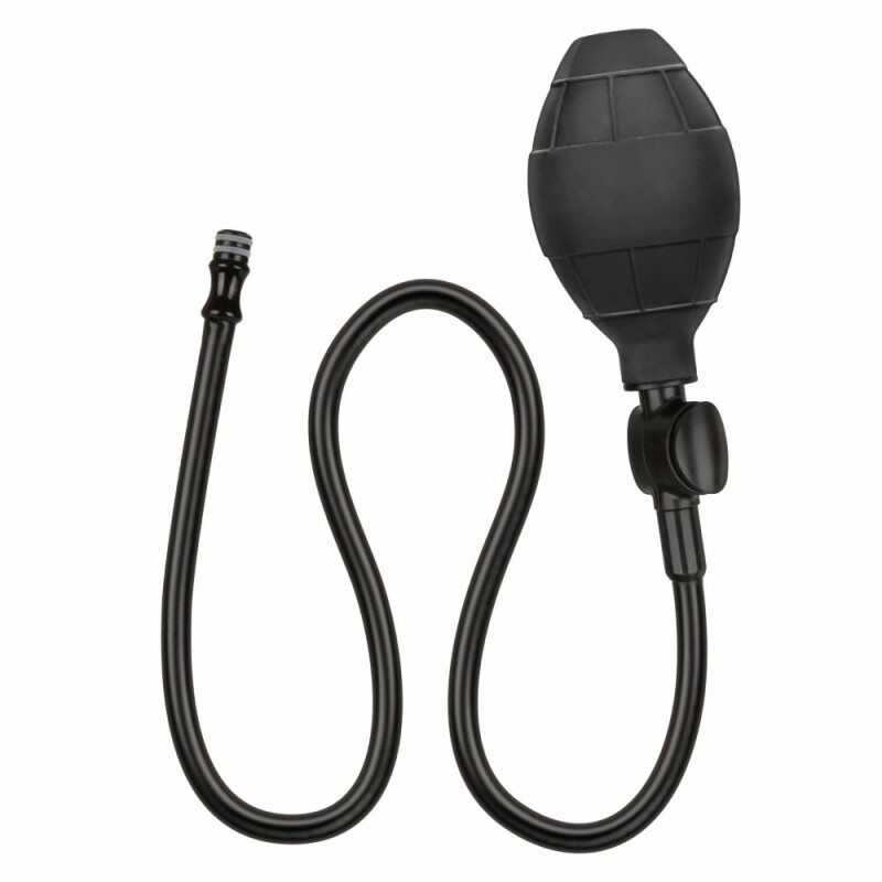 Анальна пробка з накачуванням L CalExotics Silicone Inflatable Plug, 14 x 1.7-3.9 см - Зображення 6