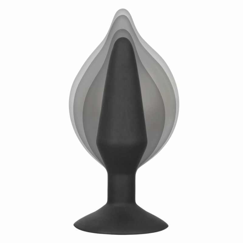 Анальна пробка з накачуванням L CalExotics Silicone Inflatable Plug, 14 x 1.7-3.9 см - Зображення 8