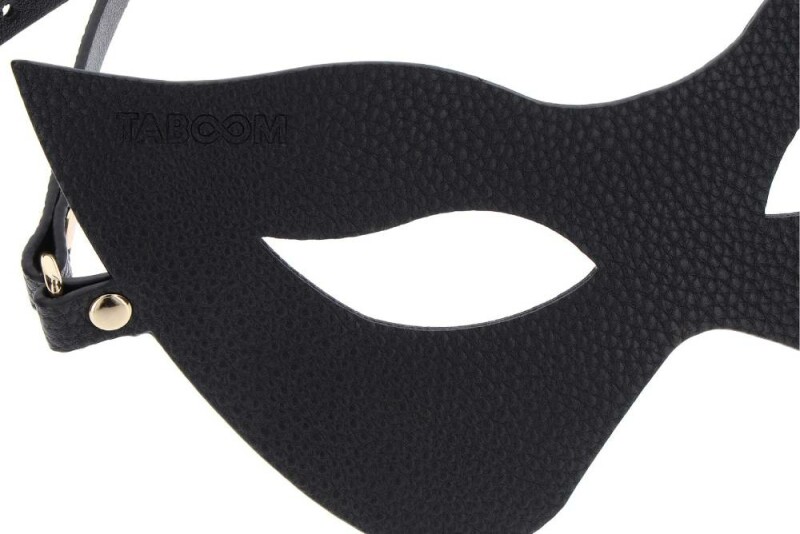 Маска кішки з відкритими очима Cat Mask Taboom Dona, чорна - Изображение 3