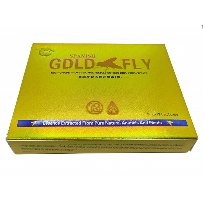 Крапельки для стимуляції жіночі Spanish Gold Fly, 5 мл, 1 стік - Зображення 1