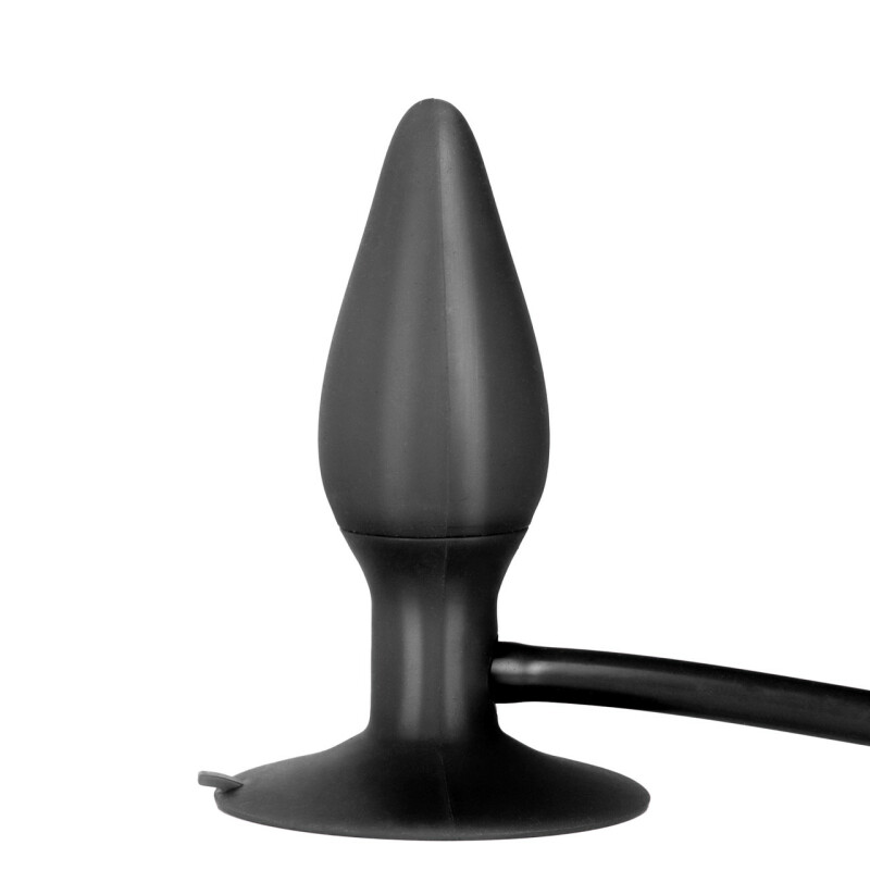 Анальна пробка з накачуванням CalExotics чорна, 9.5 х 3.2 см - Зображення 3