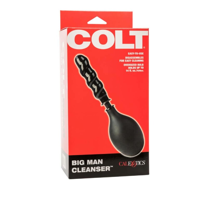Анальний душ COLT Big Man Cleanser чорний, 30 см - Зображення 5