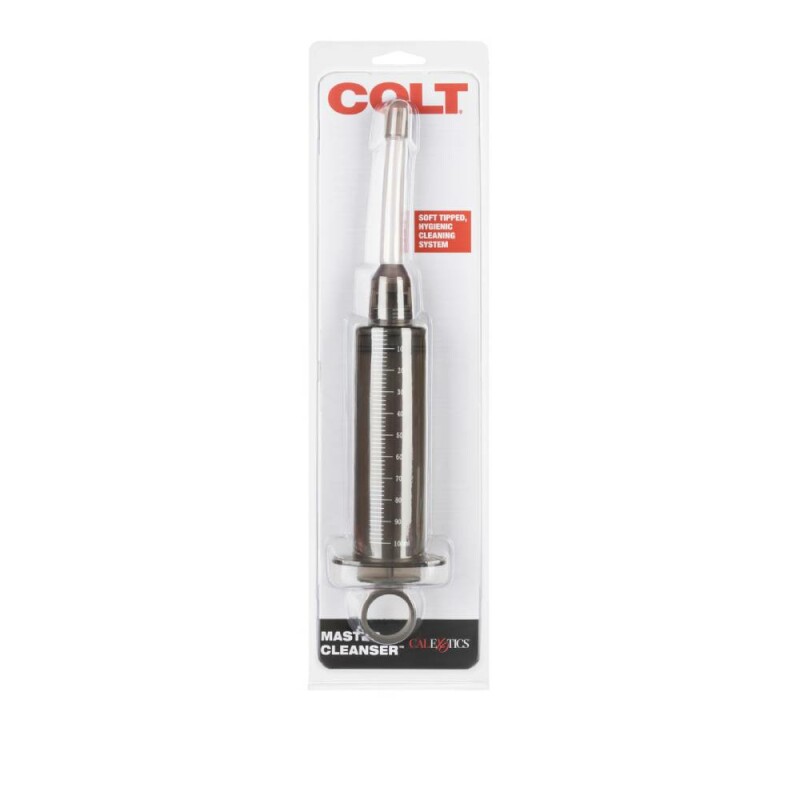 Анальний душ-шприц COLT Master Cleanser чорний, 12 х 1.2 см - Зображення 5