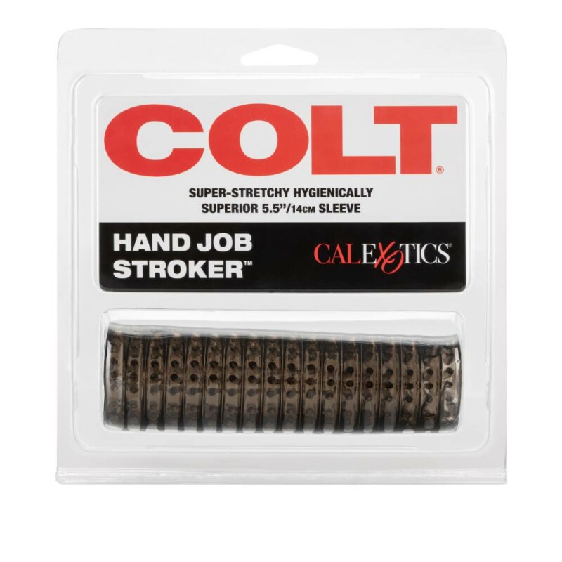 Мастурбатор нереалістичний, з вусиками COLT чорний, 14 х 3.7 см - Зображення 7
