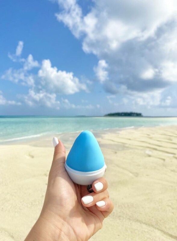 Мастурбатор нереалістичний Gvibe Gegg, блакитний, 6.5 х 5 см - Зображення 9