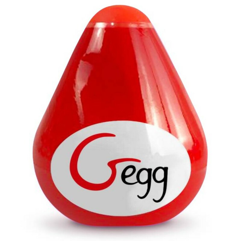 Мастурбатор нереалістичний Gvibe Gegg, червоний, 6.5 х 5 см - Изображение 7