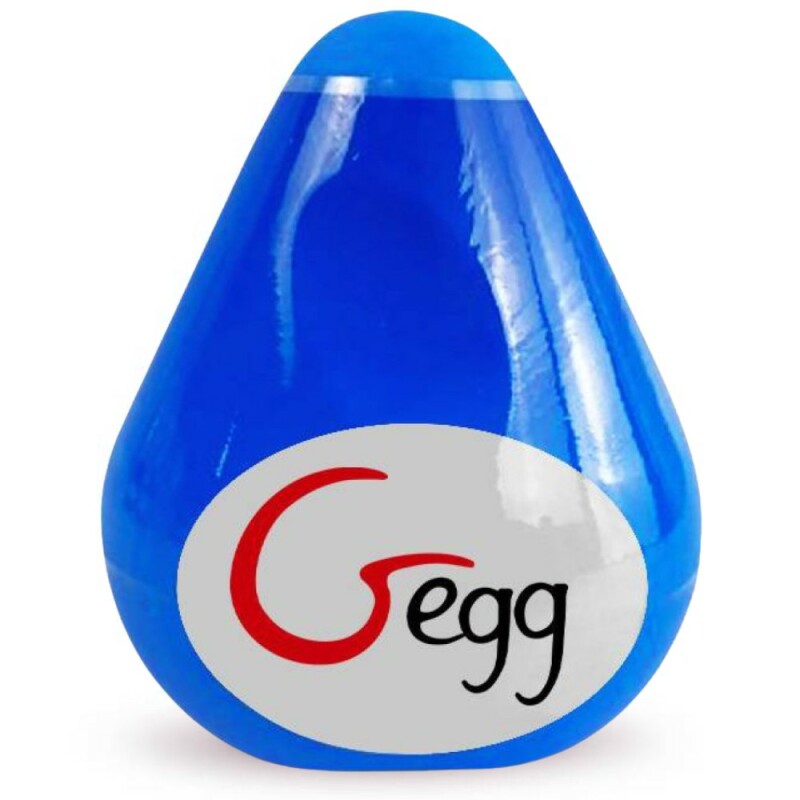 Мастурбатор нереалістичний Gvibe Gegg, блакитний, 6.5 х 5 см - Зображення 6