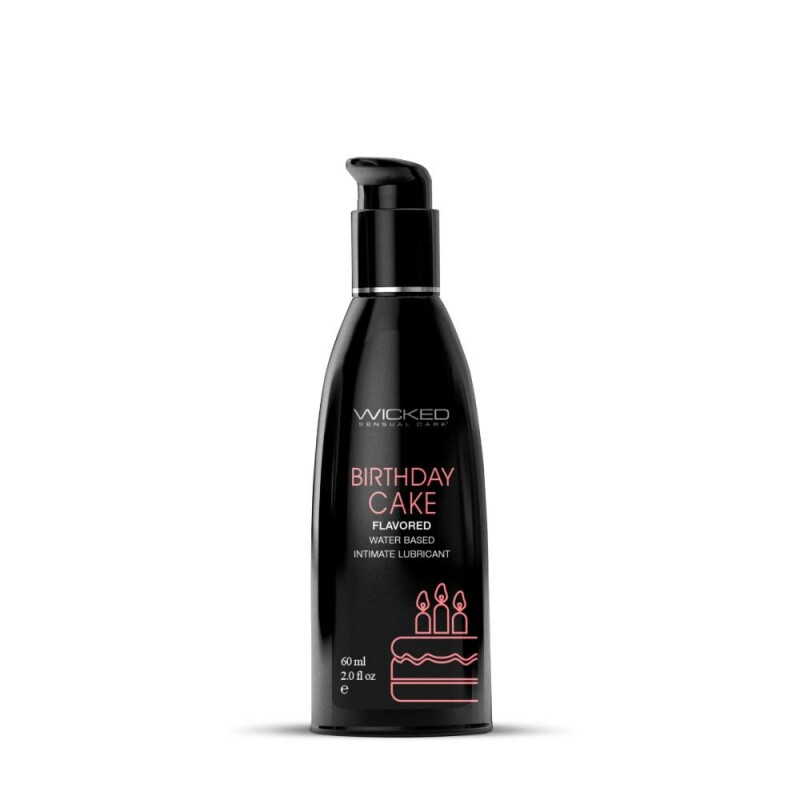 Їстівний лубрикант Wicked Sensual Care торт із кремом, на водній основі, 60 мл