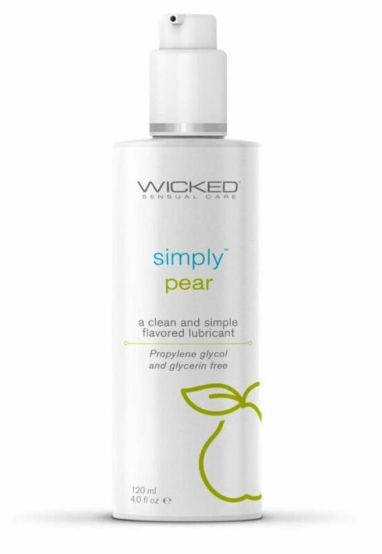Лубрикант їстівний груша Wicked Simply на водній основі, 120 мл