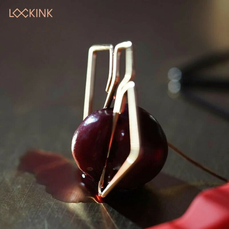 Затискачі для сосків Lockink, металеві, золоті