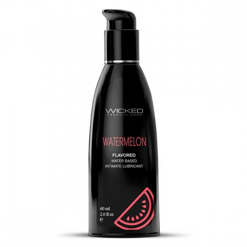 Їстівний лубрикант Wicked Sensual Care зі смаком кавуна, на водній основі, 60 мл