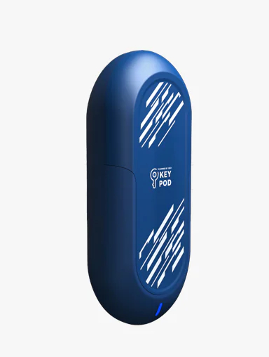 Кейс для ключів Key Pod Lockink, з керуванням через телефон, синій - Изображение 3