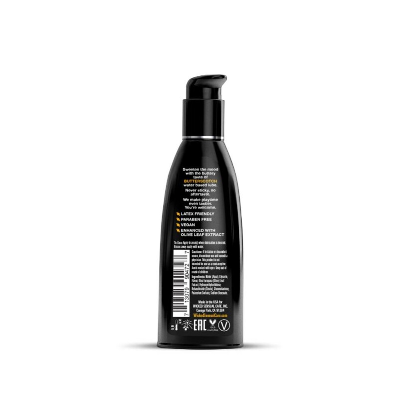 Їстівний лубрикант Wicked Sensual Care іриска, на водній основі, 60 мл - Зображення 1