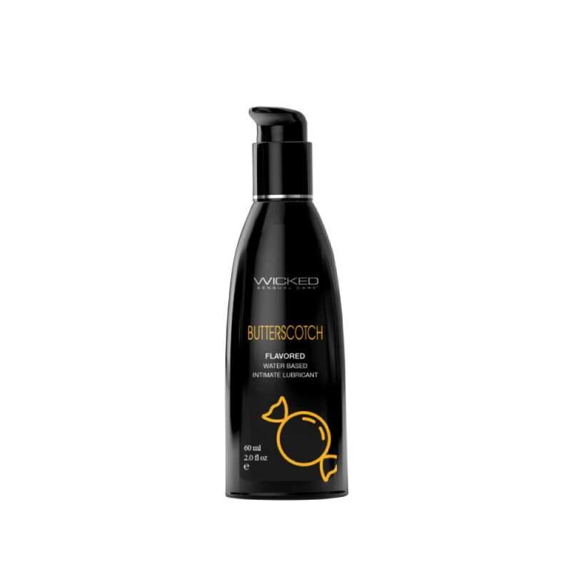 Їстівний лубрикант Wicked Sensual Care іриска, на водній основі, 60 мл