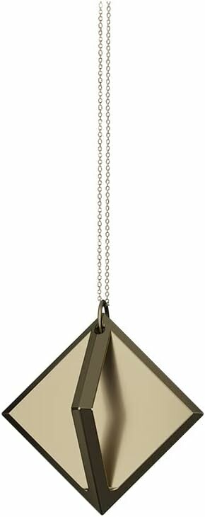 Затискачі для сосків з легкою підвіскою LOCKINK Metal Nipple Clamps with Light Pendant золоті - Изображение 2