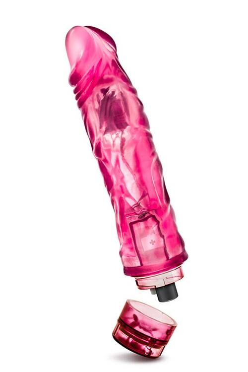 Вібратор реалістичний Blush B Yours Vibe 10 рожевий, 22.5 х 4.9 см - Изображение 5