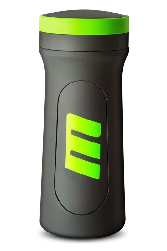 Мастурбатор в колбі Blush M for Men з контролем тиску, чорний, 21.6 х 8.9 см