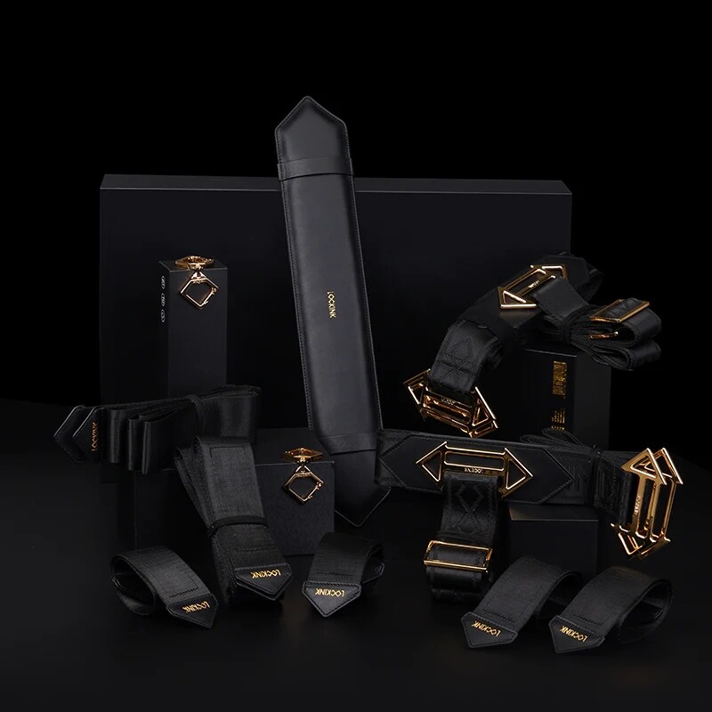 Фіксатор на ноги LOCKINK Leg Spreader регульований, чорний - Зображення 7