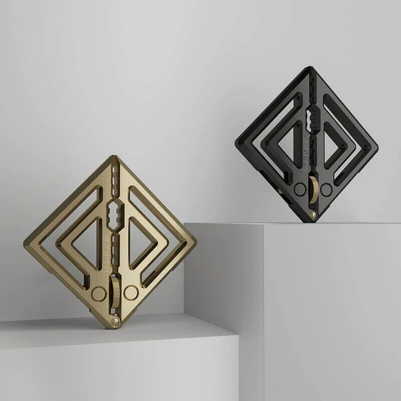 Затискачі для сосків з легкою підвіскою LOCKINK Metal Nipple Clamps with Light Pendant золоті