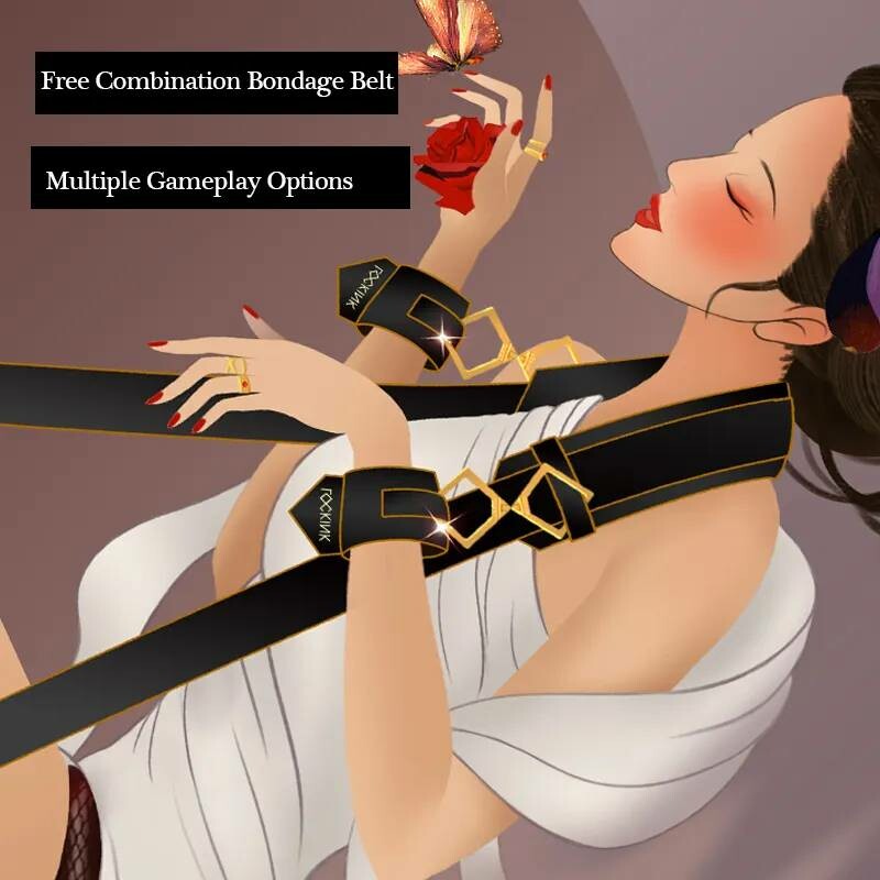 Система фіксації із манжетами Lockink чорна - Зображення 9