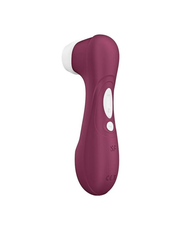 Вакуумний стимулятор клітора Satisfyer Pro 2 з вібрацією, бордовий, 16.4 х 6.5 см - Зображення 3