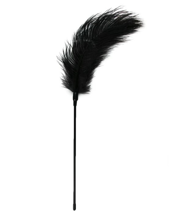 Перо страусине для пестощів Easytoys Feather Tickler , 55 х 12 см