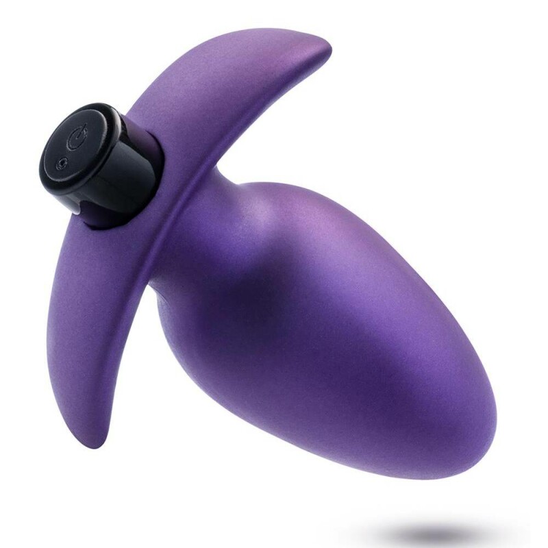 Анальний вібратор Blush Anal Adventures фіолетовий, 12 х 3.8 см - Изображение 4