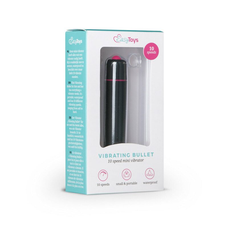 Віброкуля Easytoys, чорна, 9 х 1.5 см - Изображение 1