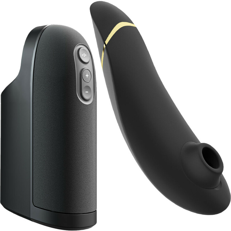 Набір для пари , мастурбатор Ion + Womanizer Premium 2 Black, Pleasure Pair LE - Изображение 1