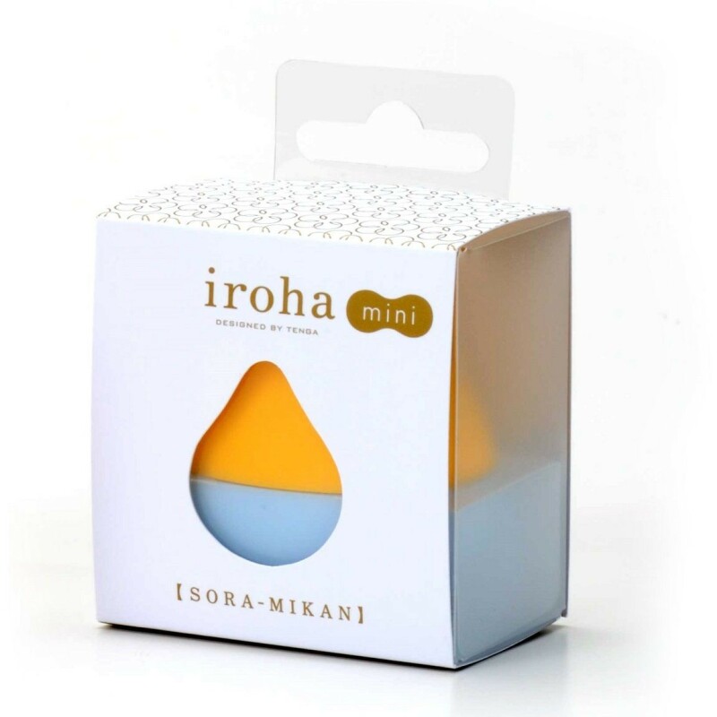 Вібратор для клітора Iroha Mini, жовто-блакитний - Изображение 1