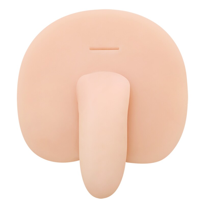 Мастурбатор реалістичний Baile Ultra Realistic Vagina, у вигляді вагіни, з вібрацією, бежевий , 15 х 14 см - Зображення 3