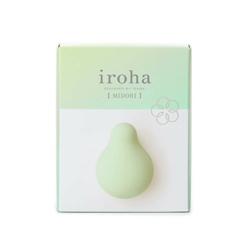 Вібратор для клітора Iroha Midori v.2 Tenga, медичний силікон, м'якість зефіру, зелений - Изображение 1