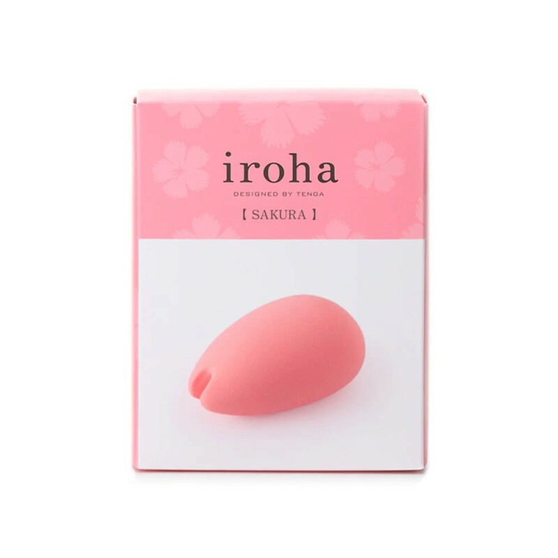 Вібратор для клітора Iroha Sakura v.2 Tenga, медичний силікон, м'якість зефіру, рожевий - Зображення 1