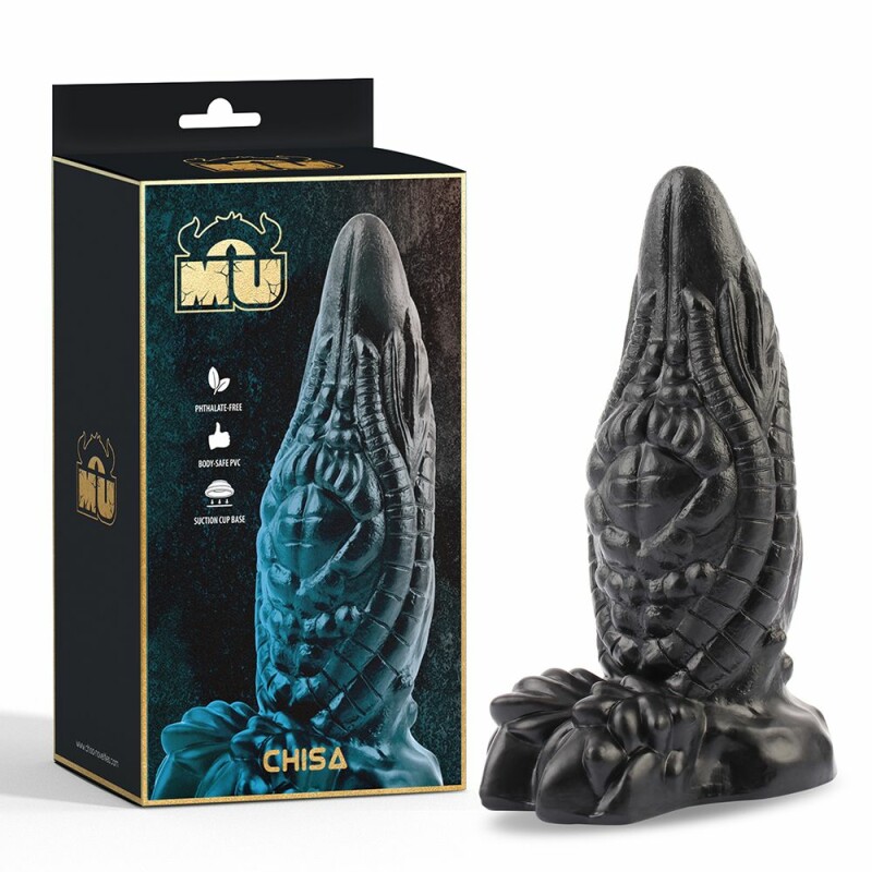Фалоімітатор у вигляді монстра MU CHISA, 19 см х 5 см - Изображение 1