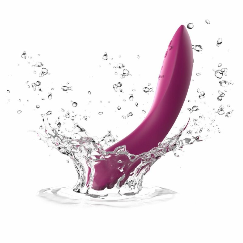 Вібратор для точки G Rave 2 We-Vibe, силіконовий, рожевий, 19.3 х 3 см - Зображення 6
