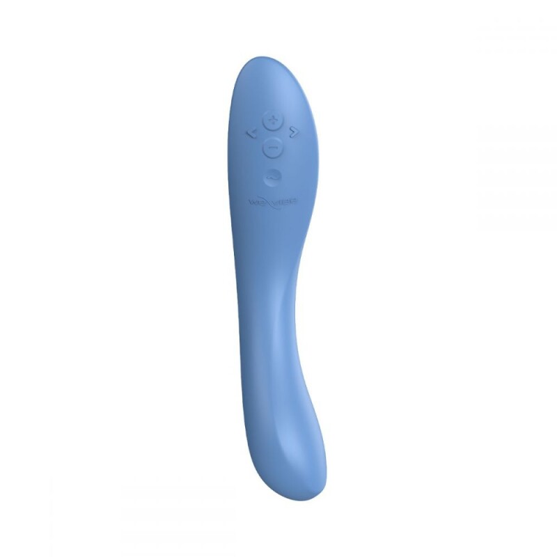 Вібратор для точки G Rave 2 We-Vibe, силіконовий, синій, 19.3 х 3 см - Изображение 2