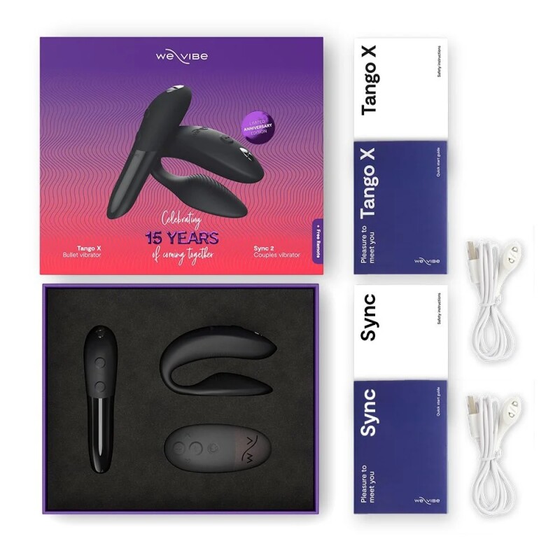 Набір секс-іграшок We-Vibe Limited Anniversary Edition з Sync 2 і Tango X - Зображення 7