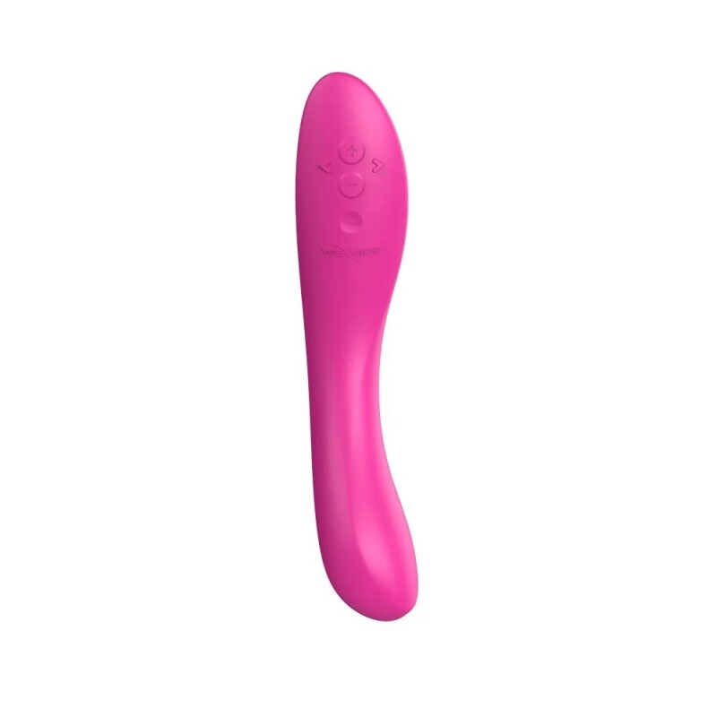 Вібратор для точки G Rave 2 We-Vibe, силіконовий, рожевий, 19.3 х 3 см - Зображення 2