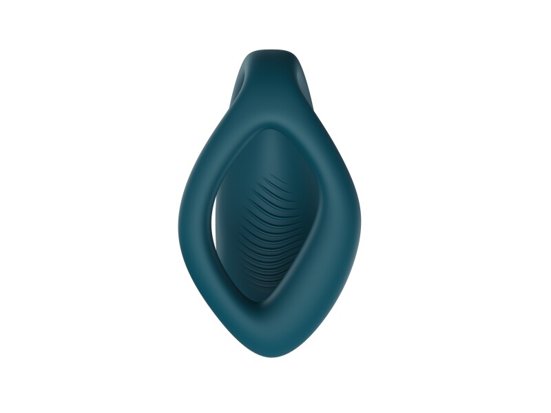 Вібратор для пар з пультом і додатком Sync O We-Vibe, силіконовий, зелений - Зображення 5