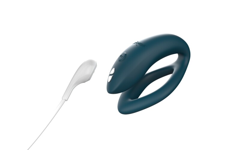Вібратор для пар з пультом і додатком Sync O We-Vibe, силіконовий, зелений - Зображення 8