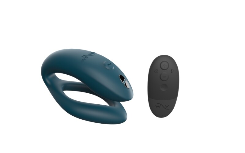 Вібратор для пар з пультом і додатком Sync O We-Vibe, силіконовий, зелений - Зображення 2