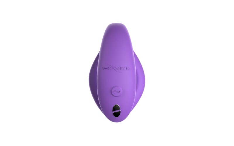 Вібратор для пар з пультом і додатком Sync O We-Vibe, силіконовий, фіолетовий - Изображение 5