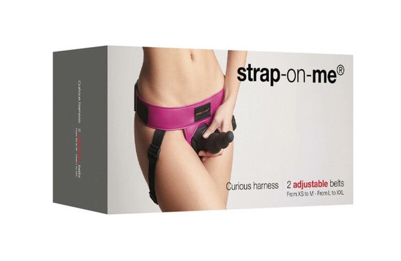 Труси для страпона XS-XXL Curious Strap-On-Me, рожеві - Изображение 6